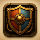 icon_literature_shield_steampunk icon preview