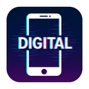 icon_literature_smartphone_digital_glitch icon preview