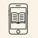 icon_literature_smartphone_line_art icon preview