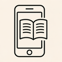 icon_literature_smartphone_minimal_outline icon preview