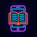 icon_literature_smartphone_neon icon preview