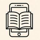 icon_literature_smartphone_outline icon preview