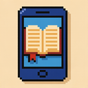 icon_literature_smartphone_pixel_art icon preview