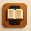 icon_literature_smartphone_wooden icon preview