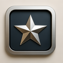 icon_literature_star_metallic icon preview