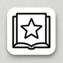 icon_literature_star_monochrome icon preview
