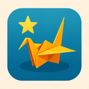 icon_literature_star_origami icon preview
