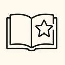 icon_literature_star_outline icon preview
