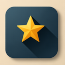 icon_literature_star_shadow_effect icon preview
