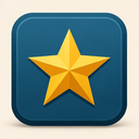 icon_literature_star_sharp_edges icon preview