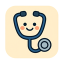 icon_literature_stethoscope_cartoon icon preview