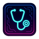 icon_literature_stethoscope_cyberpunk icon preview