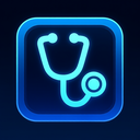 icon_literature_stethoscope_futuristic icon preview