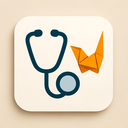 icon_literature_stethoscope_origami icon preview