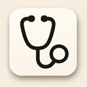 icon_literature_stethoscope_sharp_edges icon preview