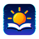 icon_literature_sun_digital_glitch icon preview