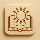 icon_literature_sun_embossed icon preview