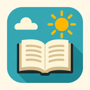 icon_literature_sun_flat_design icon preview