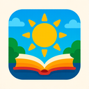 icon_literature_sun_vibrant_colors icon preview