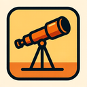 icon_literature_telescope_bold icon preview