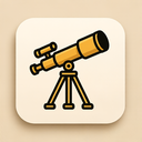 icon_literature_telescope_elegant icon preview