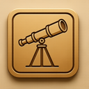 icon_literature_telescope_embossed icon preview