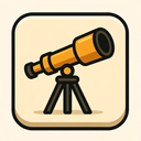 icon_literature_telescope_filled icon preview