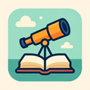icon_literature_telescope_flat_pastel icon preview
