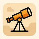 icon_literature_telescope_geometric icon preview