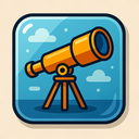 icon_literature_telescope_glassy icon preview