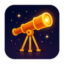 icon_literature_telescope_glow_effect icon preview