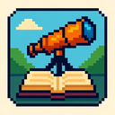 icon_literature_telescope_pixel_art icon preview