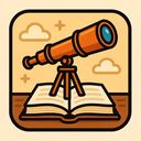 icon_literature_telescope_retro icon preview