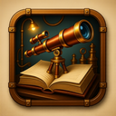 icon_literature_telescope_steampunk icon preview