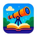 icon_literature_telescope_vibrant_colors icon preview