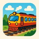 icon_literature_train_cartoon icon preview