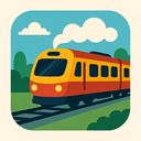 icon_literature_train_flat_design icon preview