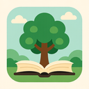icon_literature_tree_flat_design icon preview