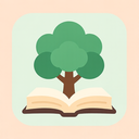icon_literature_tree_flat_pastel icon preview