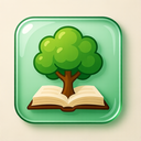 icon_literature_tree_glassy icon preview