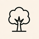 icon_literature_tree_minimal_outline icon preview