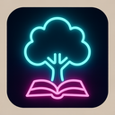 icon_literature_tree_neon icon preview