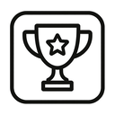 icon_literature_trophy_monochrome icon preview