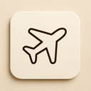 icon_medicine_airplane_elegant icon preview