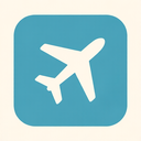 icon_medicine_airplane_minimalist icon preview