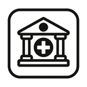 icon_medicine_bank_monochrome icon preview