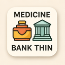 icon_medicine_bank_thin icon preview