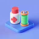 icon_medicine_battery_3d_isometric icon preview