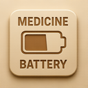 icon_medicine_battery_embossed icon preview