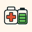 icon_medicine_battery_vector icon preview
